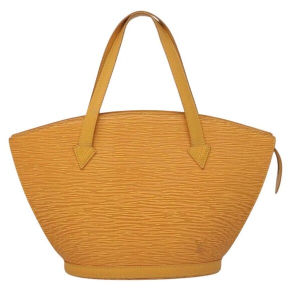 LOUIS VUITTON Epi Saint Jacques Hand Bag Yellow M52279 LV Auth 117860 - Picture 1 of 15